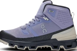 On Mid Height Boots|Hiking Boots-Womens Cloudrock 2 Waterproof Boots - Feather-Black