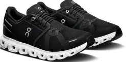 On Hiking Shoes & Boots|Walking Shoes-Womens Cloud 6 Shoes - Black-White