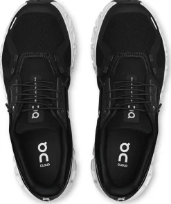 On Hiking Shoes & Boots|Walking Shoes-Womens Cloud 6 Shoes - Black-White