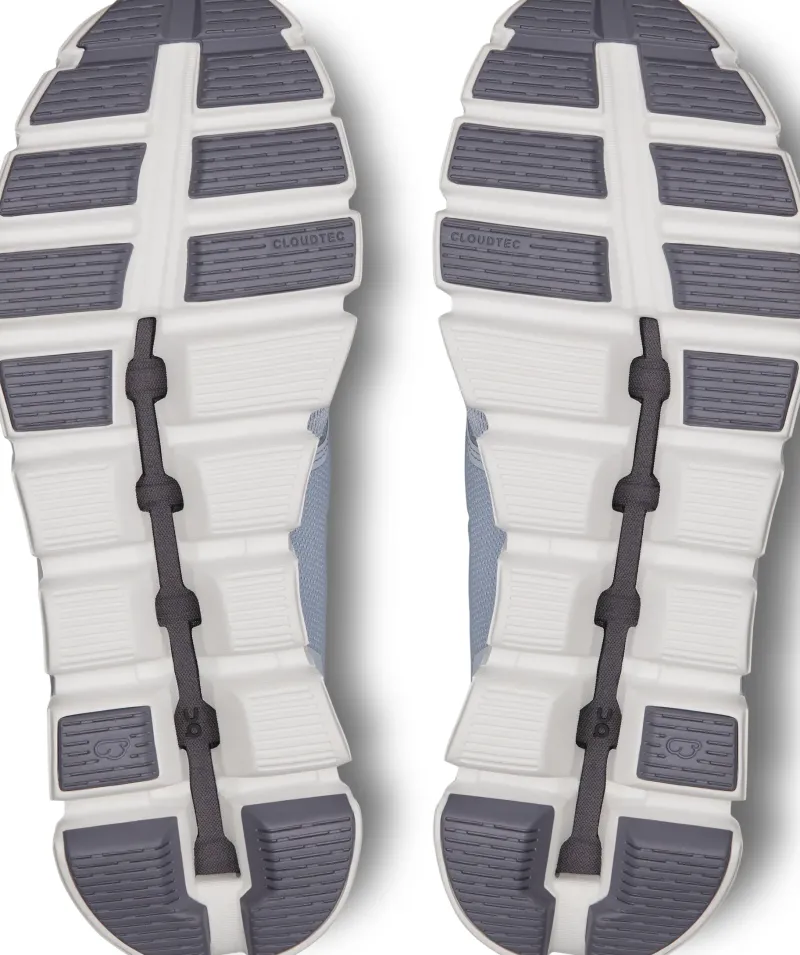 On Walking Shoes-Womens Cloud 5 Shoes - Heather-Fossil