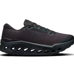 On Running Shoes-Womens Cloudsurfer Trail 2 WP Running Shoes - Black-Black