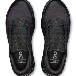 On Running Shoes-Womens Cloudsurfer Trail 2 WP Running Shoes - Black-Black