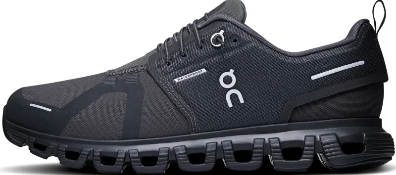On Hiking Shoes & Boots|Walking Shoes-Womens Cloud 6 Waterproof Shoes - Black-Black