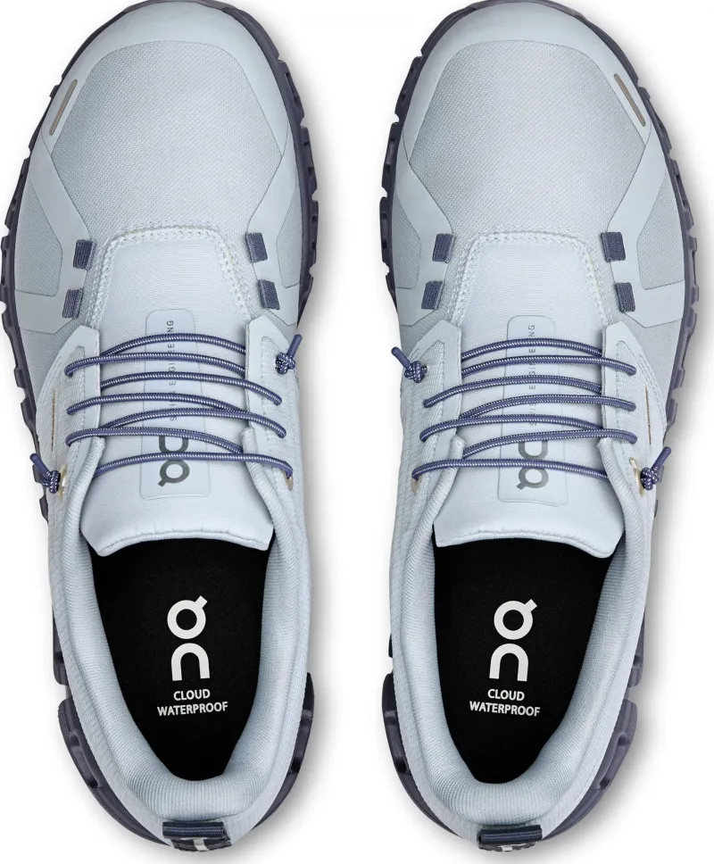 On Hiking Shoes & Boots|Walking Shoes-Womens Cloud 6 Waterproof Shoes - Heather-Metal