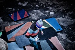 Organic Climbing Bouldering-Slider Pad - Black