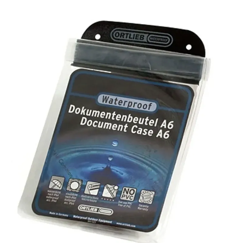 Ortlieb Dry Bags & Waterproof Cases-Document Pouch - A6