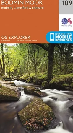 Ordnance Survey Maps And Books-OS Explorer Map 109 - Bodmin Moor