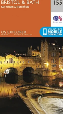 Ordnance Survey Maps And Books-OS Explorer Map 155 - Bristol and Bath