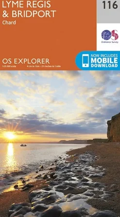 Ordnance Survey Maps And Books-OS Explorer Map 116 - Lyme Regis and Bridport