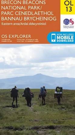 Ordnance Survey Maps And Books-OS Explorer Map OL13 - Brecon Beacons National Park - Eastern Area