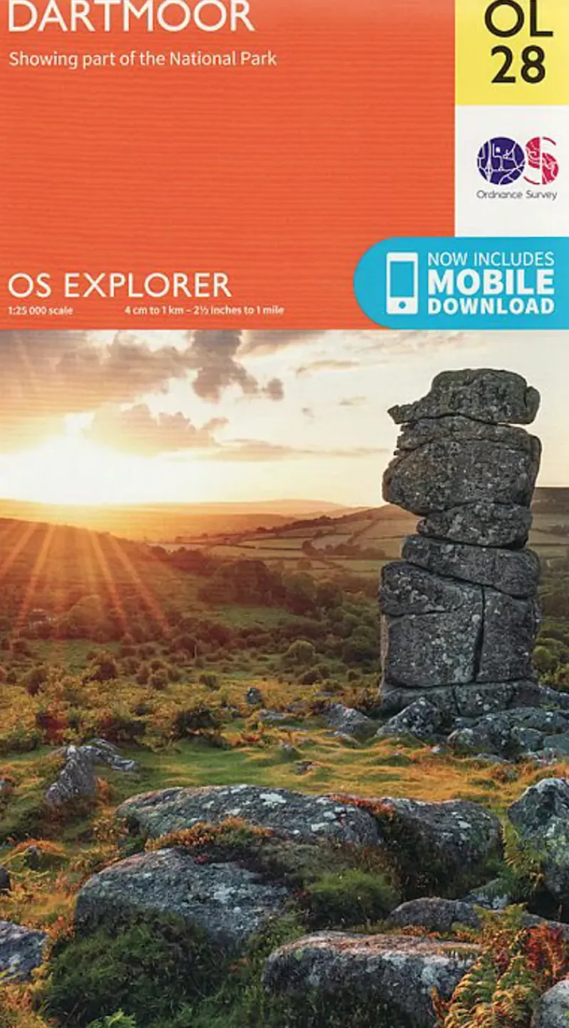 Ordnance Survey Maps And Books-OS Explorer Map OL28 - Dartmoor
