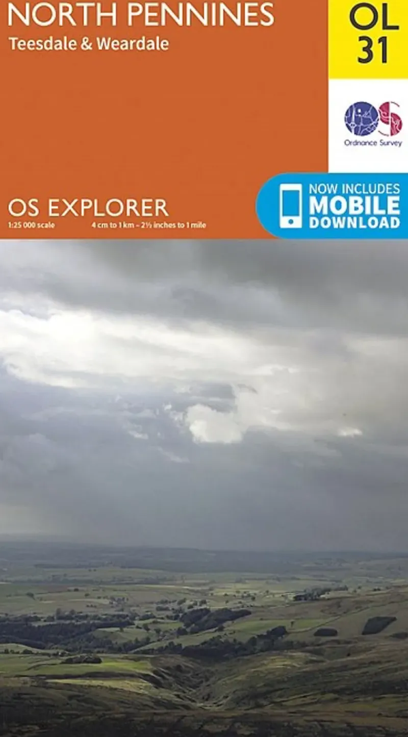 Ordnance Survey Maps And Books-OS Explorer Map OL31 - North Pennines