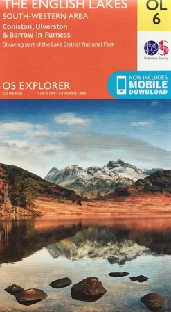 Ordnance Survey Maps And Books-OS Explorer Map OL6 - The English Lakes - South Western Area
