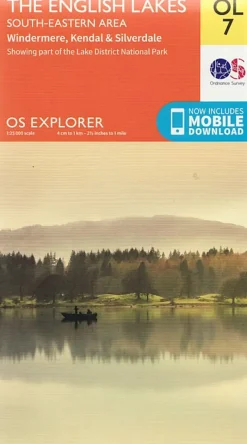 Ordnance Survey Maps And Books-OS Explorer Map OL7 - The English Lakes - South Eastern Area