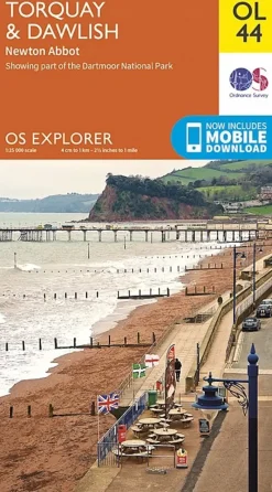Ordnance Survey Maps And Books-OS Explorer Map OL44 - Torquay and Dawlish, Newton Abbot