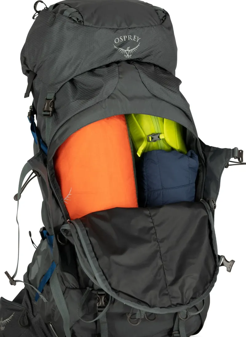 Osprey Backpacking Packs-Aether Plus 70 Rucksack - Eclipse Grey