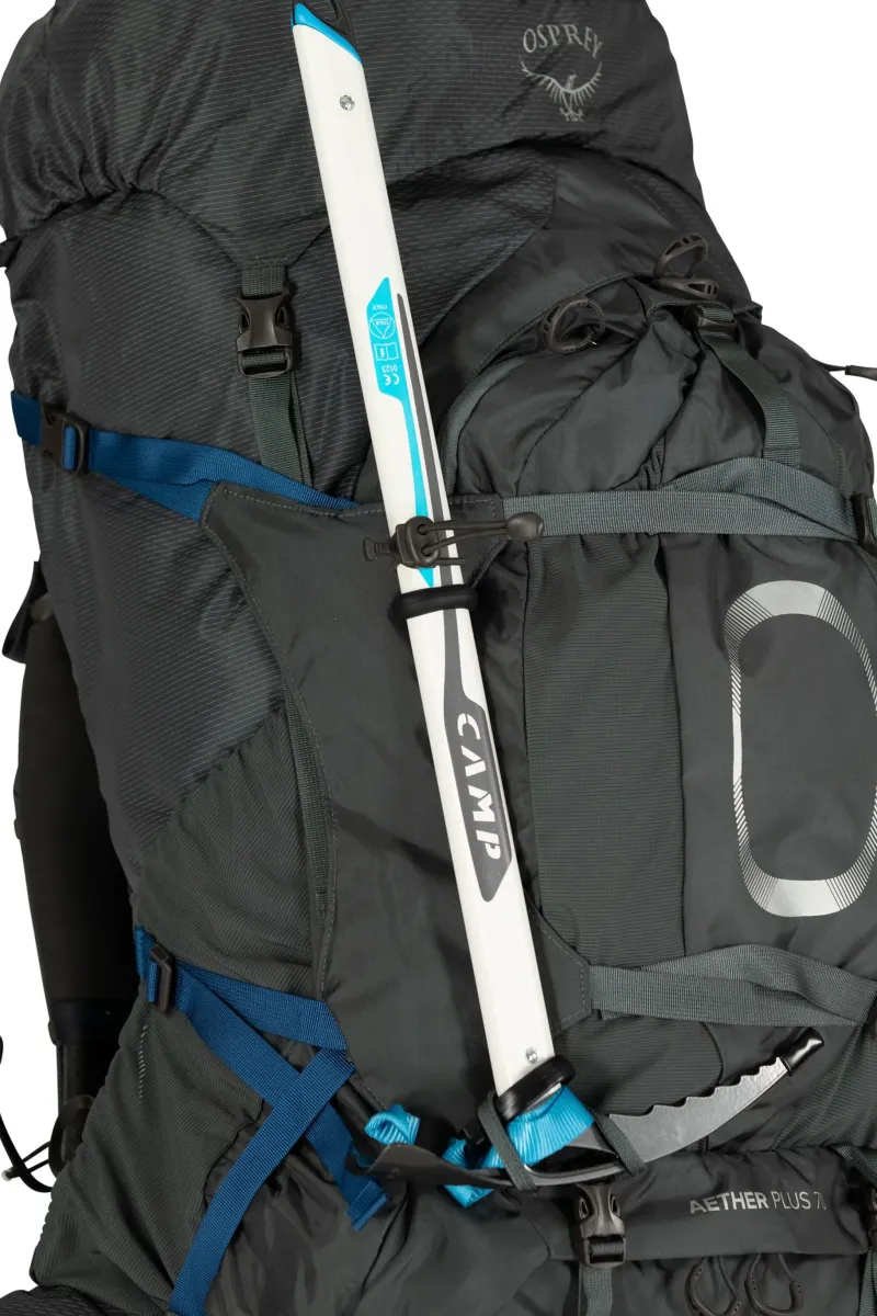 Osprey Backpacking Packs-Aether Plus 70 Rucksack - Eclipse Grey