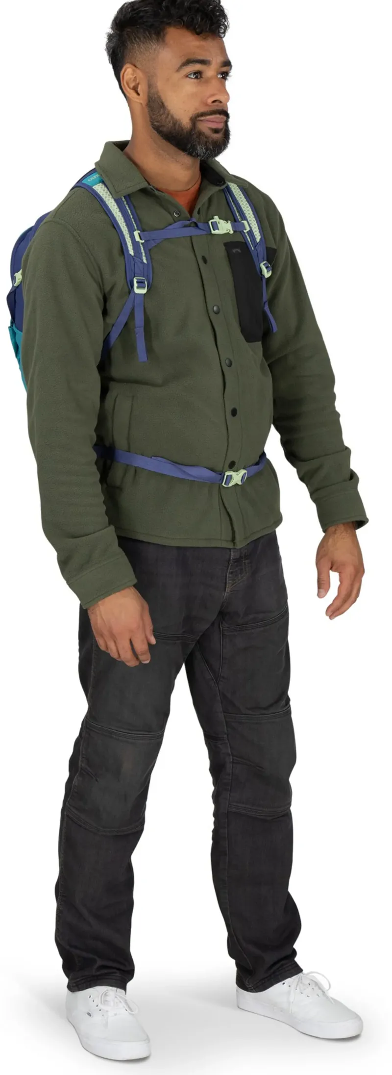 Osprey Day Packs-Daylite Plus Rucksack - Blue Spikemoss-Alkaline