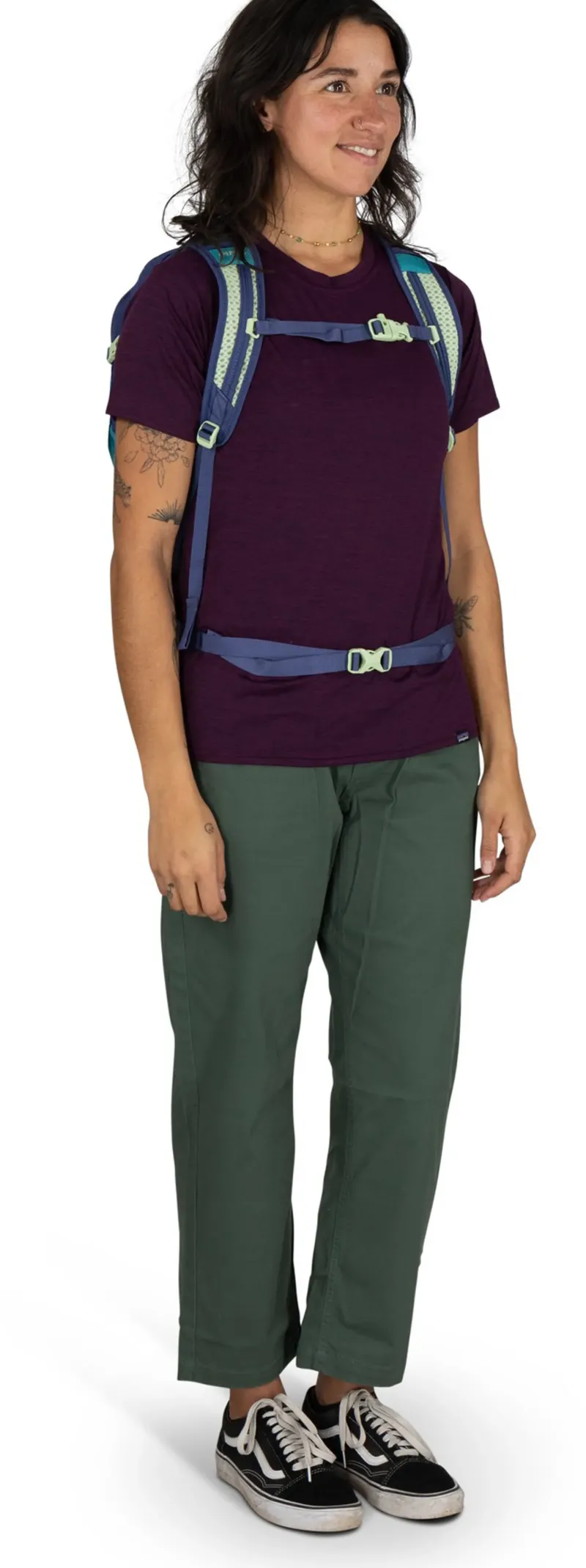 Osprey Day Packs-Daylite Plus Rucksack - Blue Spikemoss-Alkaline