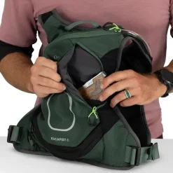 Osprey Fast & Light Rucksacks And Vests-Escapist Velocity 6 Rucksack - Black