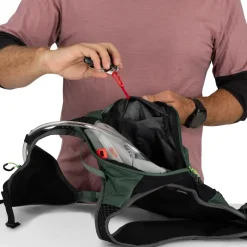 Osprey Fast & Light Rucksacks And Vests-Escapist Velocity 6 Rucksack - Tundra Green-Botanica