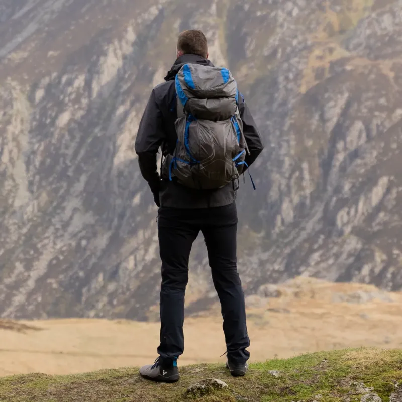 Osprey Backpacking Packs-Exos Pro 55 Rucksack - Dale Grey-Agam Blue