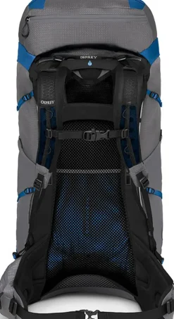 Osprey Backpacking Packs-Exos Pro 55 Rucksack - Dale Grey-Agam Blue