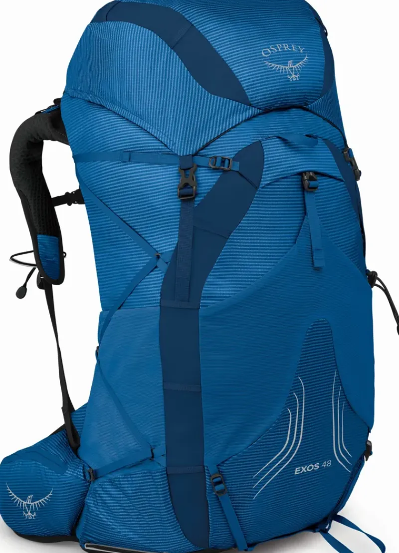 Osprey Fast & Light Rucksacks And Vests-Exos 48 Rucksack - Blue Ribbon