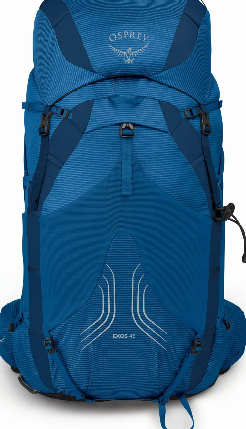 Osprey Fast & Light Rucksacks And Vests-Exos 48 Rucksack - Blue Ribbon