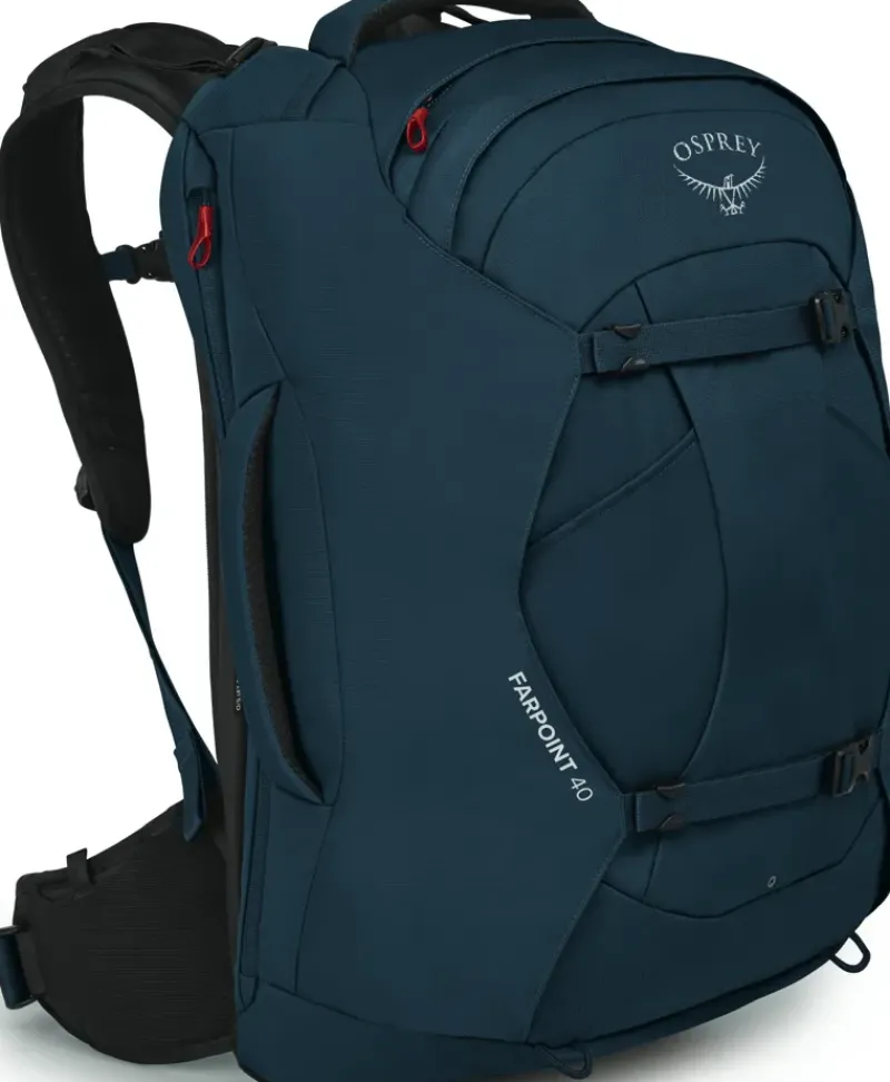 Osprey Luggage & Carry-On-Farpoint 40 Travel Pack - Muted Space Blue