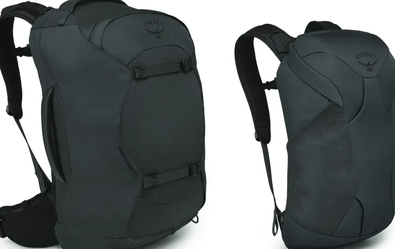Osprey Luggage & Carry-On-Farpoint 55 Travel Pack - Tunnel Vision Grey
