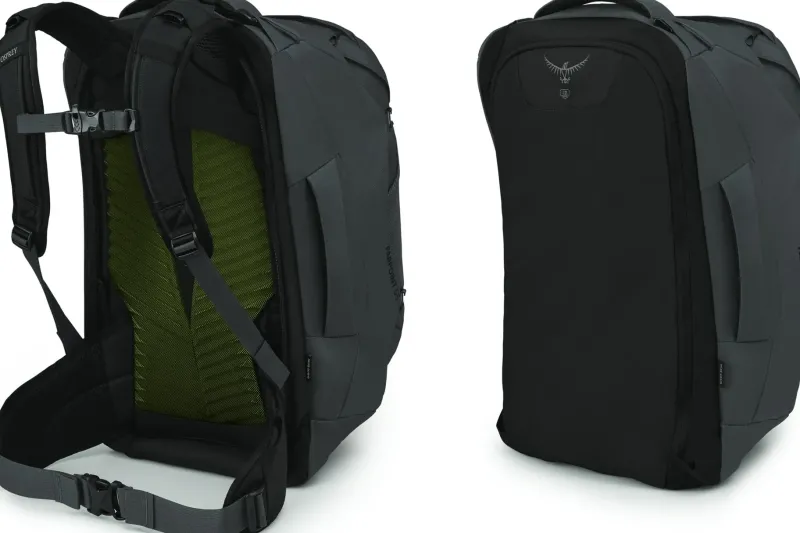 Osprey Luggage & Carry-On-Farpoint 55 Travel Pack - Tunnel Vision Grey