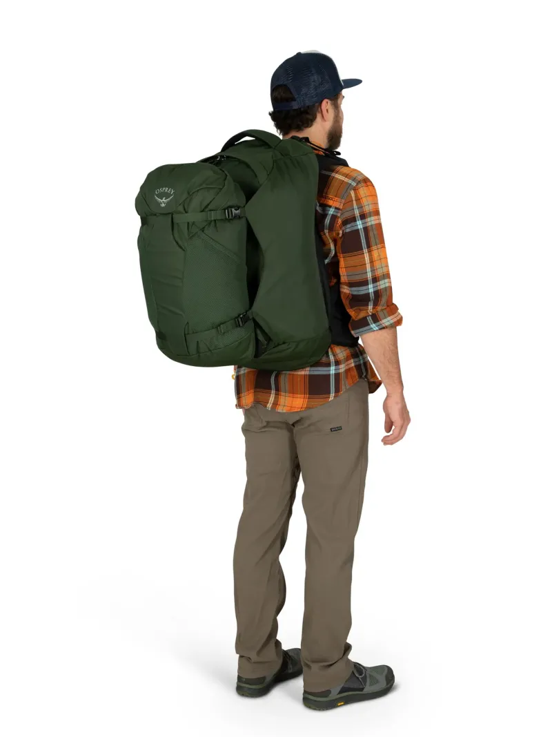 Osprey Luggage & Carry-On-Farpoint 55 Travel Pack - Tunnel Vision Grey