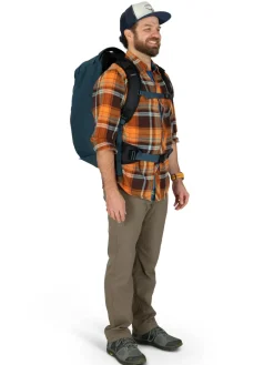 Osprey Luggage & Carry-On-Farpoint 40 Travel Pack - Tunnel Vision Grey