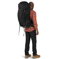 Osprey Backpacking Packs-Kestrel 68 Rucksack - Black
