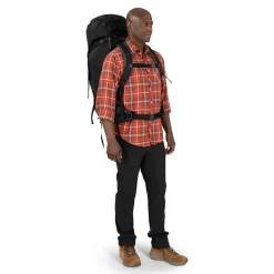 Osprey Backpacking Packs-Kestrel 68 Rucksack - Black