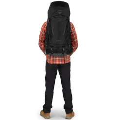 Osprey Backpacking Packs-Kestrel 68 Rucksack - Black