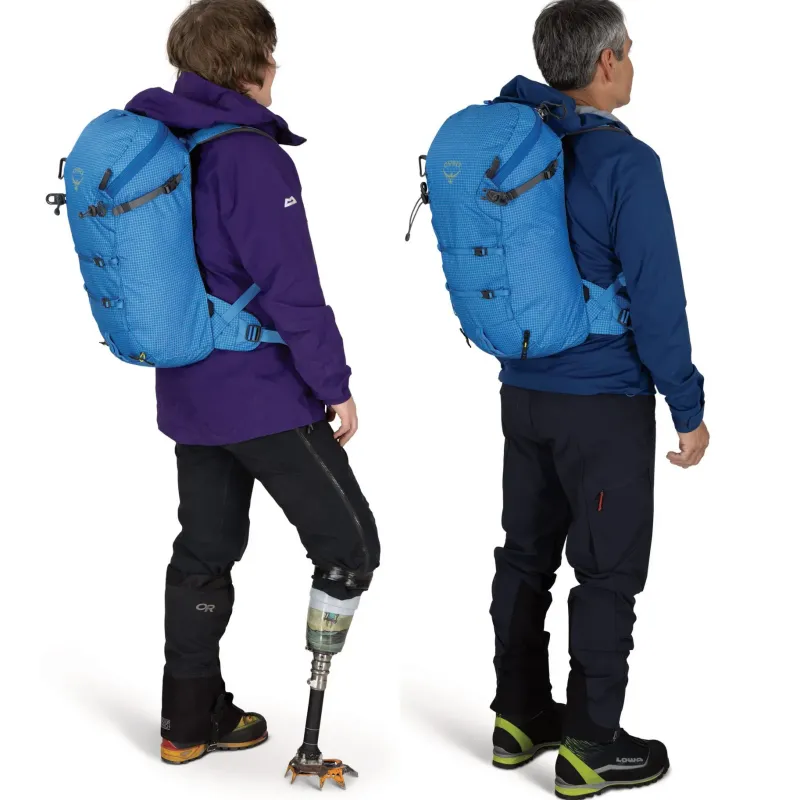 Osprey Climbing Packs And Rope Bags|Climbing Packs-Mutant 22 Climbing Pack - Blue Flame
