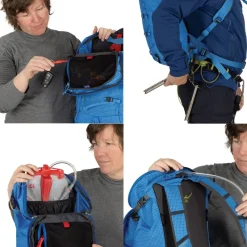 Osprey Climbing Packs And Rope Bags|Climbing Packs-Mutant 22 Climbing Pack - Blue Flame