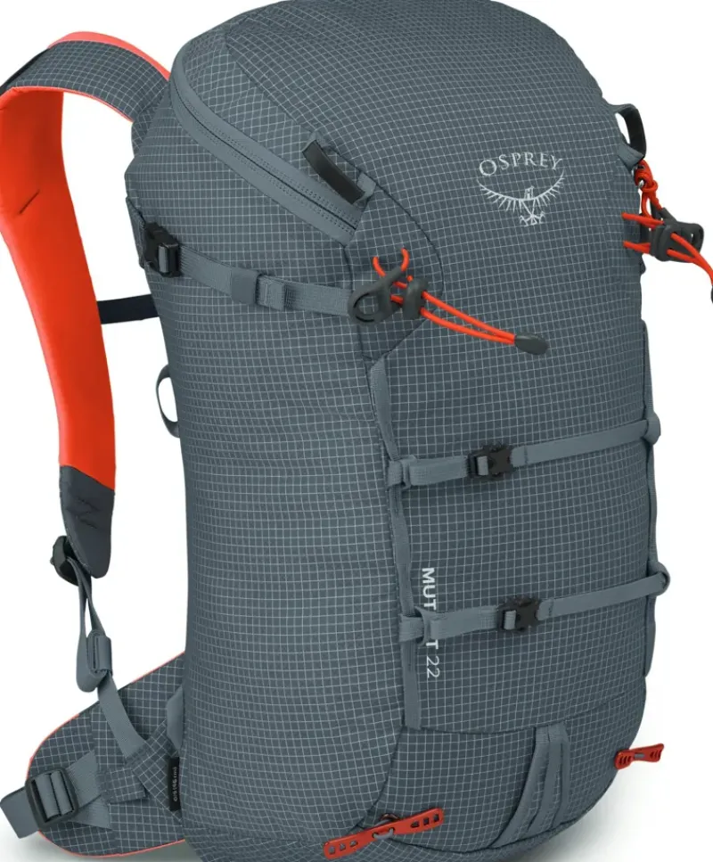 Osprey Climbing Packs And Rope Bags|Climbing Packs-Mutant 22 Climbing Pack - Tungsten Grey