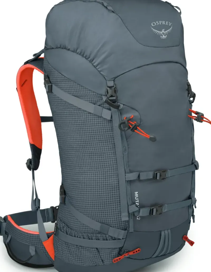 Osprey Climbing Packs And Rope Bags|Climbing Packs-Mutant 52 Climbing Pack - Tungsten Grey