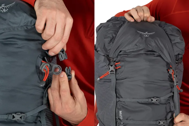 Osprey Climbing Packs And Rope Bags|Climbing Packs-Mutant 52 Climbing Pack - Tungsten Grey