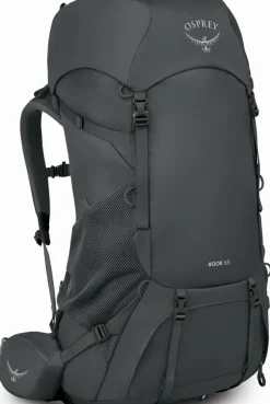 Osprey Backpacking Packs-Rook 65 Rucksack - Dark Charcoal-Silver Lining