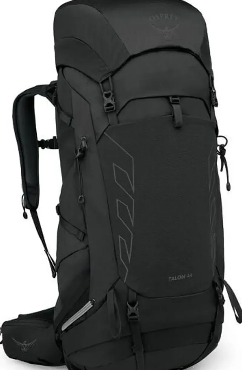 Osprey Backpacking Packs-Talon 44 Rucksack - Black Coal-Grey