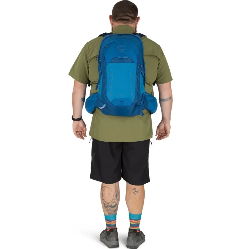 Osprey Day Packs-Talon 22 Rucksack - Extended Fit - Black Coal-Grey