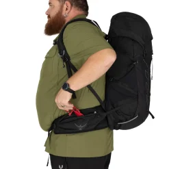 Osprey Day Packs-Talon 33 Rucksack - Extended Fit - Black Coal Grey