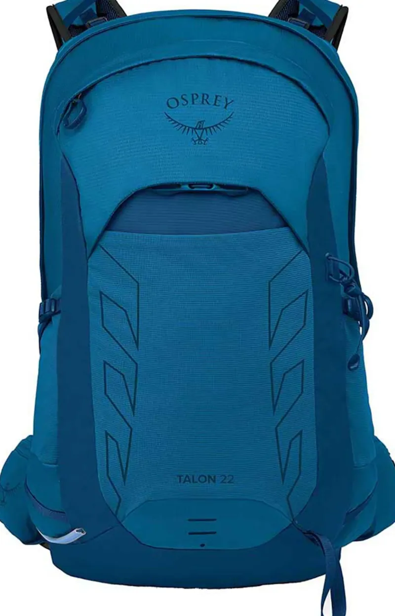 Osprey Day Packs-Talon 22 Rucksack - Scoria Blue-Night Shift