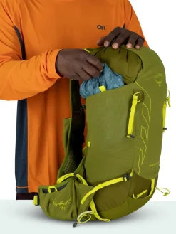 Osprey Fast & Light Rucksacks And Vests-Talon Velocity 20 Rucksack - Matcha Green-Lemongrass