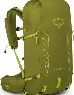 Osprey Fast & Light Rucksacks And Vests-Talon Velocity 30 Rucksack - Matcha Green-Lemongrass