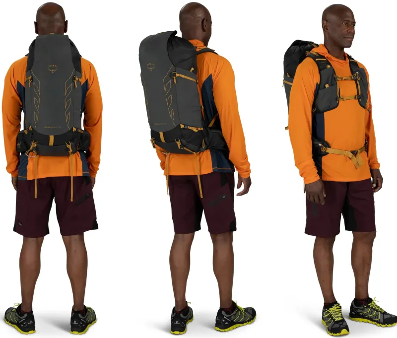 Osprey Fast & Light Rucksacks And Vests-Talon Velocity 30 Rucksack - Matcha Green-Lemongrass